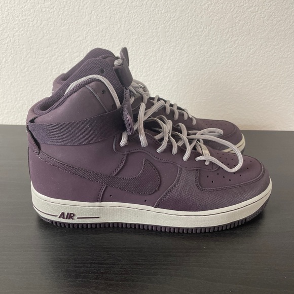 Nike Men’s Air Force 1 High 07 Port Wine Size 9 - Picture 4 of 11